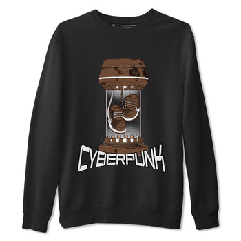 Air Force Low Chocolate shirt to match jordans Cyberpunk sneaker tees chocolate Nike Air Force Low Chocolate SNRT Sneaker Release Tees Unisex Black 2 T-Shirt
