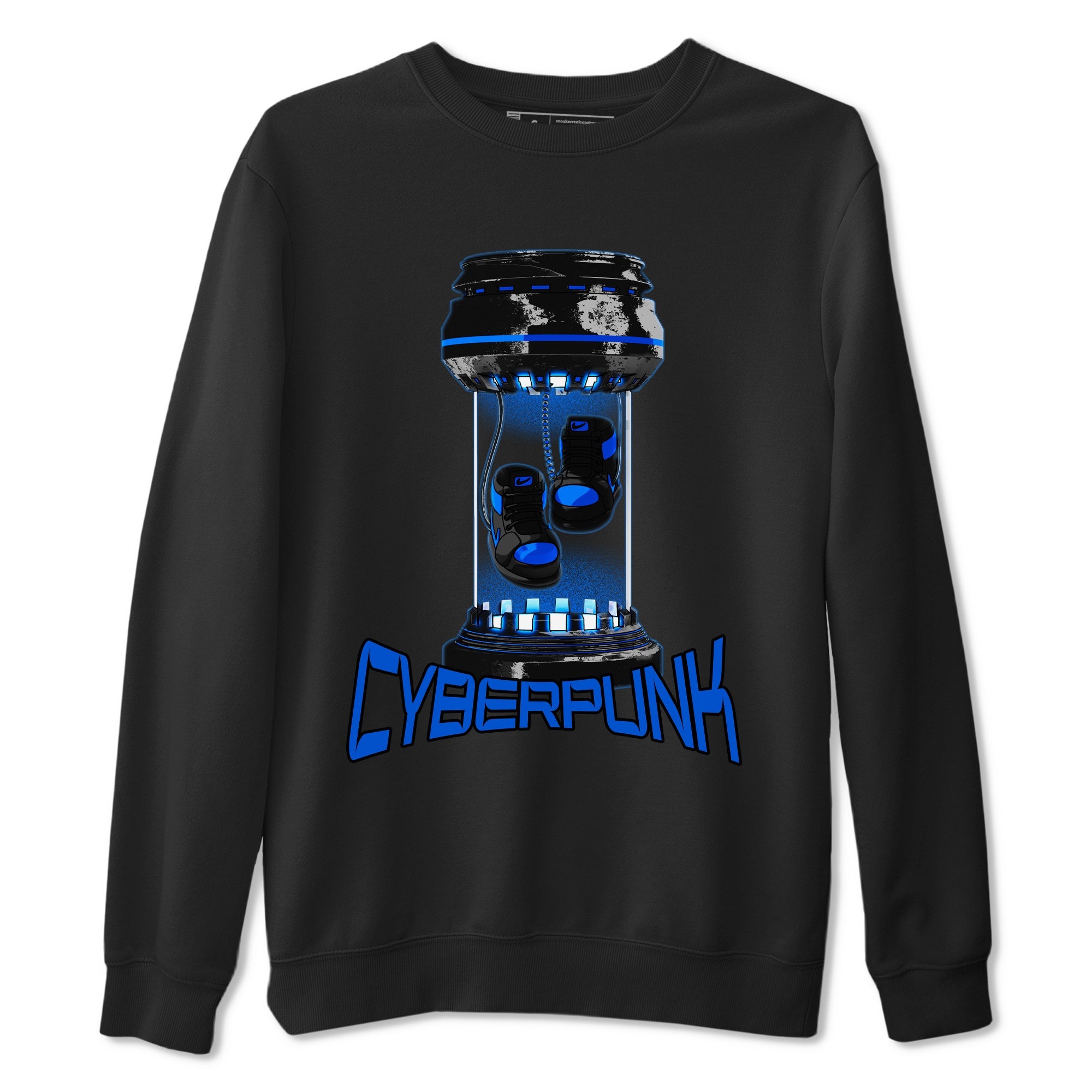 1sRoyal Reimagined shirt to match jordans Cyberpunk sneaker tees 1sRoyal Reimagined SNRT Sneaker Release Tees Unisex Black 2 T-Shirt