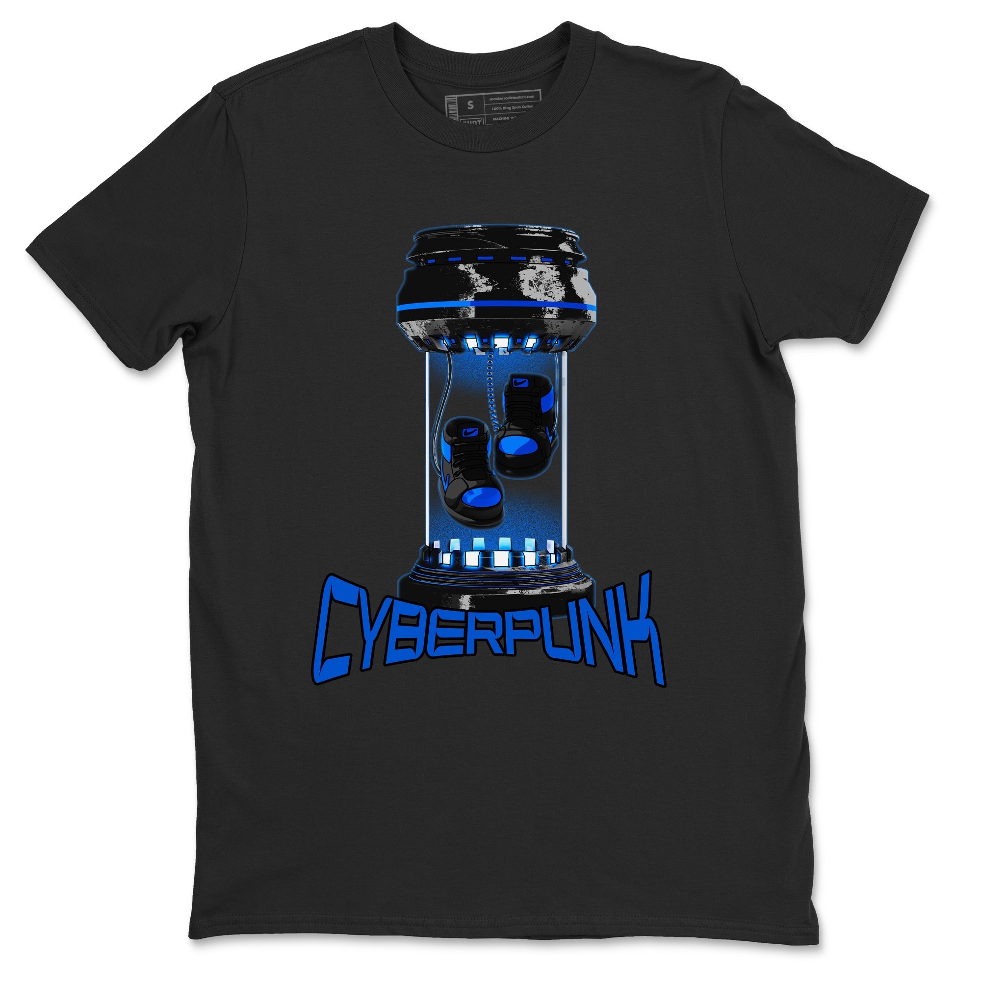 1sRoyal Reimagined shirt to match jordans Cyberpunk sneaker tees 1sRoyal Reimagined SNRT Sneaker Release Tees Unisex Black 2 T-Shirt