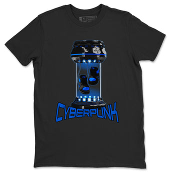 1sRoyal Reimagined shirt to match jordans Cyberpunk sneaker tees 1sRoyal Reimagined SNRT Sneaker Release Tees Unisex Black 2 T-Shirt