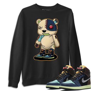 Jordan 1 Bio Hack Sneaker Match Tees Cyborg Bear Sneaker Tees Jordan 1 Bio Hack Sneaker Release Tees Unisex Shirts