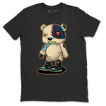 Jordan 1 Bio Hack Sneaker Match Tees Cyborg Bear Sneaker Tees Jordan 1 Bio Hack Sneaker Release Tees Unisex Shirts