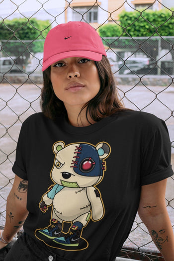 Jordan 1 Bio Hack Sneaker Match Tees Cyborg Bear Sneaker Tees Jordan 1 Bio Hack Sneaker Release Tees Unisex Shirts