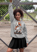 Jordan 1 Electro Orange Sneaker Match Tees Cyborg Bear Sneaker Tees Jordan 1 Electro Orange Sneaker Release Tees Unisex Shirts