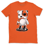 Jordan 1 Electro Orange Sneaker Match Tees Cyborg Bear Sneaker Tees Jordan 1 Electro Orange Sneaker Release Tees Unisex Shirts