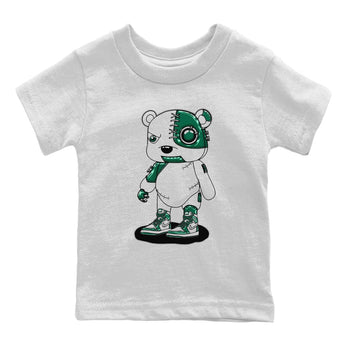 Jordan 1 Gorge Green Sneaker Match Tees Cyborg Bear Sneaker Tees Jordan 1 Gorge Green Sneaker Release Tees Kids Shirts