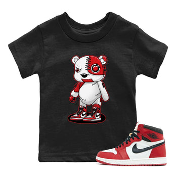 Jordan 1 lost & found Sneaker Match Tees Cyborg Bear Sneaker Tees Jordan 1 lost & found Sneaker Release Tees Kids Shirts