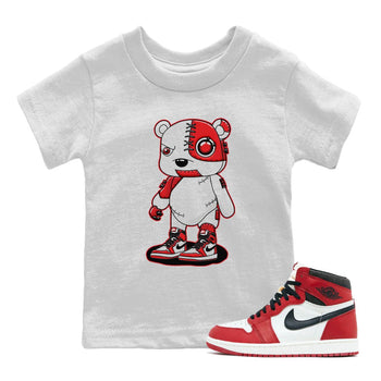 Jordan 1 lost & found Sneaker Match Tees Cyborg Bear Sneaker Tees Jordan 1 lost & found Sneaker Release Tees Kids Shirts