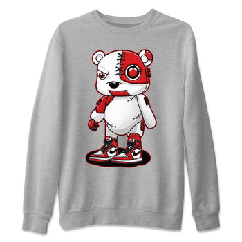Jordan 1 lost & found Sneaker Match Tees Cyborg Bear Sneaker Tees Jordan 1 lost & found Sneaker Release Tees Unisex Shirts