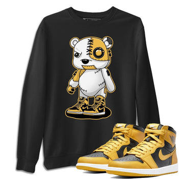 Jordan 1 Pollen Sneaker Match Tees Cyborg Bear Sneaker Tees Jordan 1 Pollen Sneaker Release Tees Unisex Shirts
