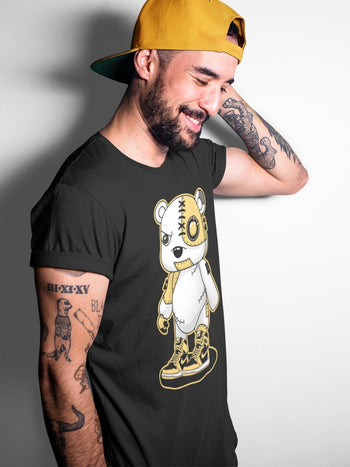 Jordan 1 Pollen Sneaker Match Tees Cyborg Bear Sneaker Tees Jordan 1 Pollen Sneaker Release Tees Unisex Shirts