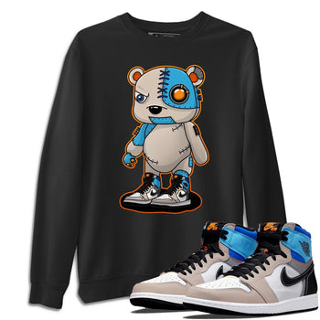 Jordan 1 Prototype Sneaker Match Tees Cyborg Bear Sneaker Tees Jordan 1 Prototype Sneaker Release Tees Unisex Shirts
