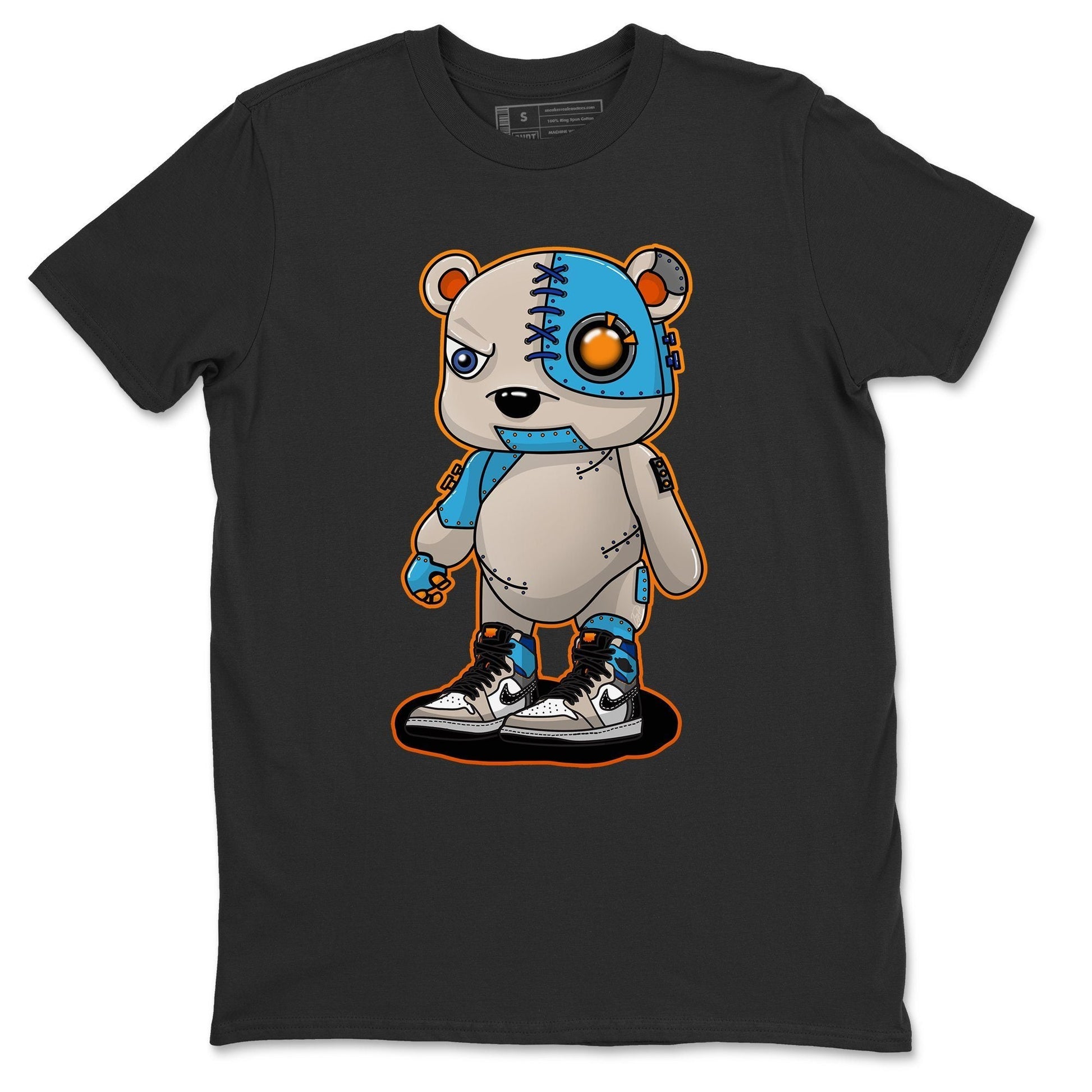 Jordan 1 Prototype Sneaker Match Tees Cyborg Bear Sneaker Tees Jordan 1 Prototype Sneaker Release Tees Unisex Shirts