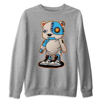 Jordan 1 Prototype Sneaker Match Tees Cyborg Bear Sneaker Tees Jordan 1 Prototype Sneaker Release Tees Unisex Shirts