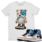 Jordan 1 Prototype Sneaker Match Tees Cyborg Bear Sneaker Tees Jordan 1 Prototype Sneaker Release Tees Unisex Shirts