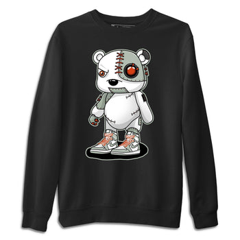 Jordan 1 Seafoam Sneaker Match Tees Cyborg Bear Sneaker Tees Jordan 1 Seafoam Sneaker Release Tees Unisex Shirts