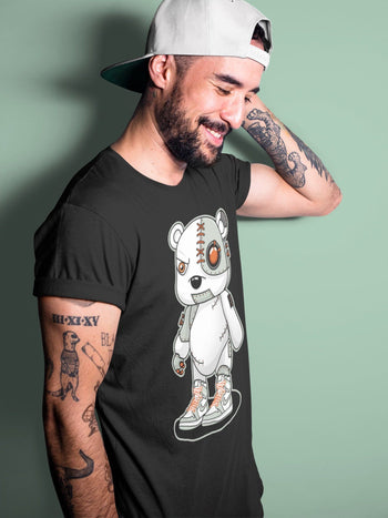 Jordan 1 Seafoam Sneaker Match Tees Cyborg Bear Sneaker Tees Jordan 1 Seafoam Sneaker Release Tees Unisex Shirts