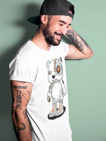 Jordan 1 Seafoam Sneaker Match Tees Cyborg Bear Sneaker Tees Jordan 1 Seafoam Sneaker Release Tees Unisex Shirts