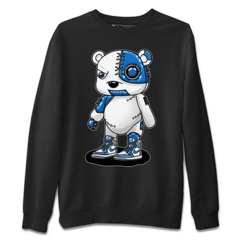Jordan 1 True Blue Sneaker Match Tees Cyborg Bear Sneaker Tees Jordan 1 True Blue Sneaker Release Tees Unisex Shirts