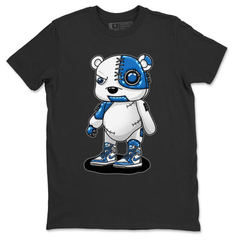 Jordan 1 True Blue Sneaker Match Tees Cyborg Bear Sneaker Tees Jordan 1 True Blue Sneaker Release Tees Unisex Shirts