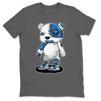 Jordan 1 True Blue Sneaker Match Tees Cyborg Bear Sneaker Tees Jordan 1 True Blue Sneaker Release Tees Unisex Shirts