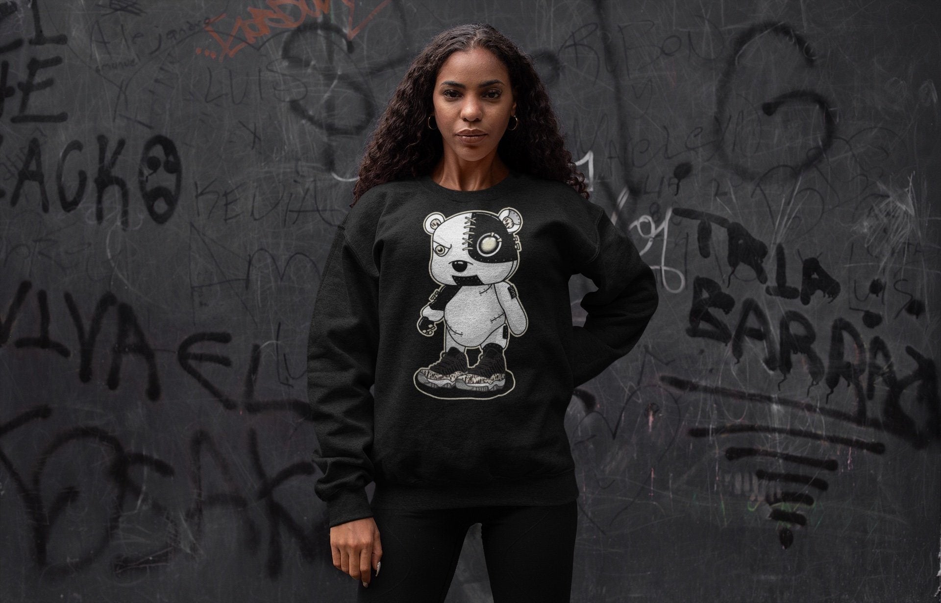 Jordan 11 Animal Instinct Sneaker Match Tees Cyborg Bear Sneaker Tees Jordan 11 Animal Instinct Sneaker Release Tees Unisex Shirts