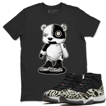 Jordan 11 Animal Instinct Sneaker Match Tees Cyborg Bear Sneaker Tees Jordan 11 Animal Instinct Sneaker Release Tees Unisex Shirts