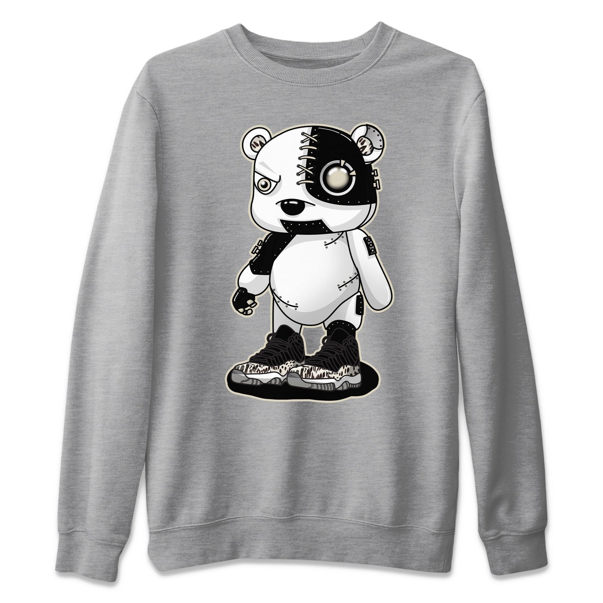 Jordan 11 Animal Instinct Sneaker Match Tees Cyborg Bear Sneaker Tees Jordan 11 Animal Instinct Sneaker Release Tees Unisex Shirts