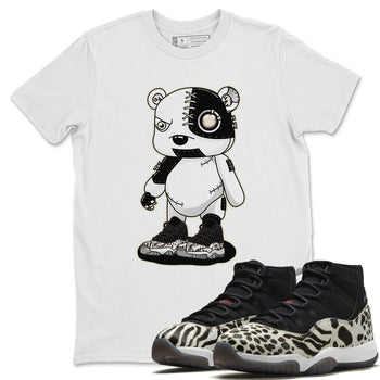 Jordan 11 Animal Instinct Sneaker Match Tees Cyborg Bear Sneaker Tees Jordan 11 Animal Instinct Sneaker Release Tees Unisex Shirts