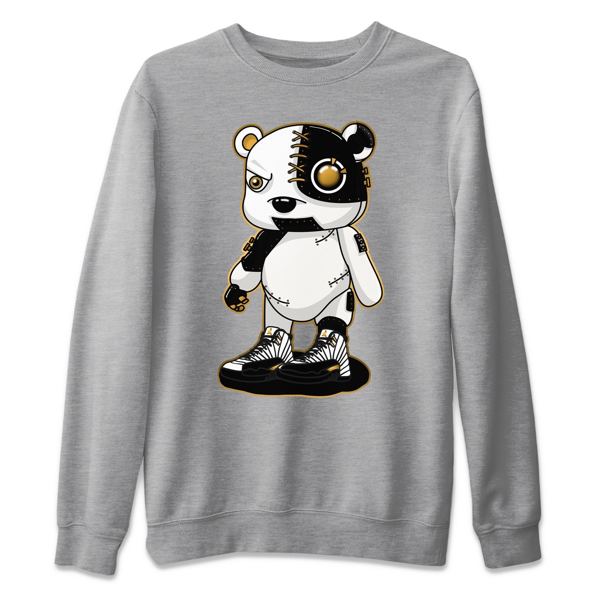 Jordan 12 Royalty Sneaker Match Tees Cyborg Bear Sneaker Tees Jordan 12 Royalty Sneaker Release Tees Unisex Shirts