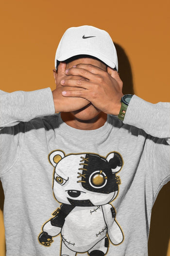 Jordan 12 Royalty Sneaker Match Tees Cyborg Bear Sneaker Tees Jordan 12 Royalty Sneaker Release Tees Unisex Shirts
