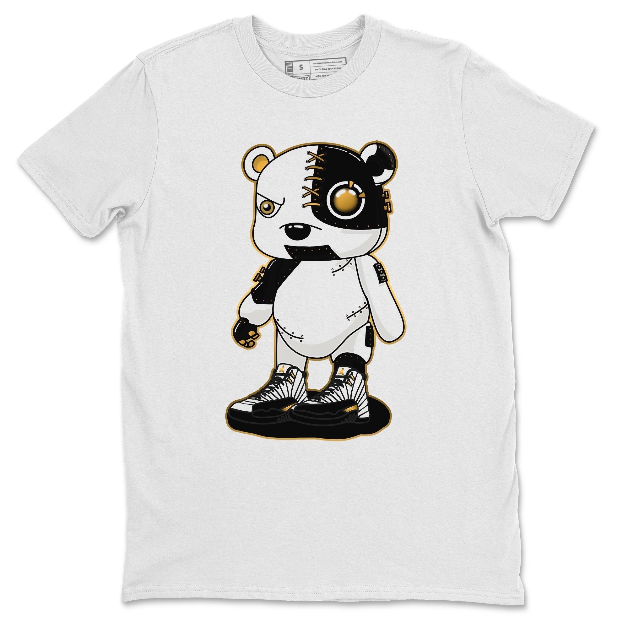 Jordan 12 Royalty Sneaker Match Tees Cyborg Bear Sneaker Tees Jordan 12 Royalty Sneaker Release Tees Unisex Shirts