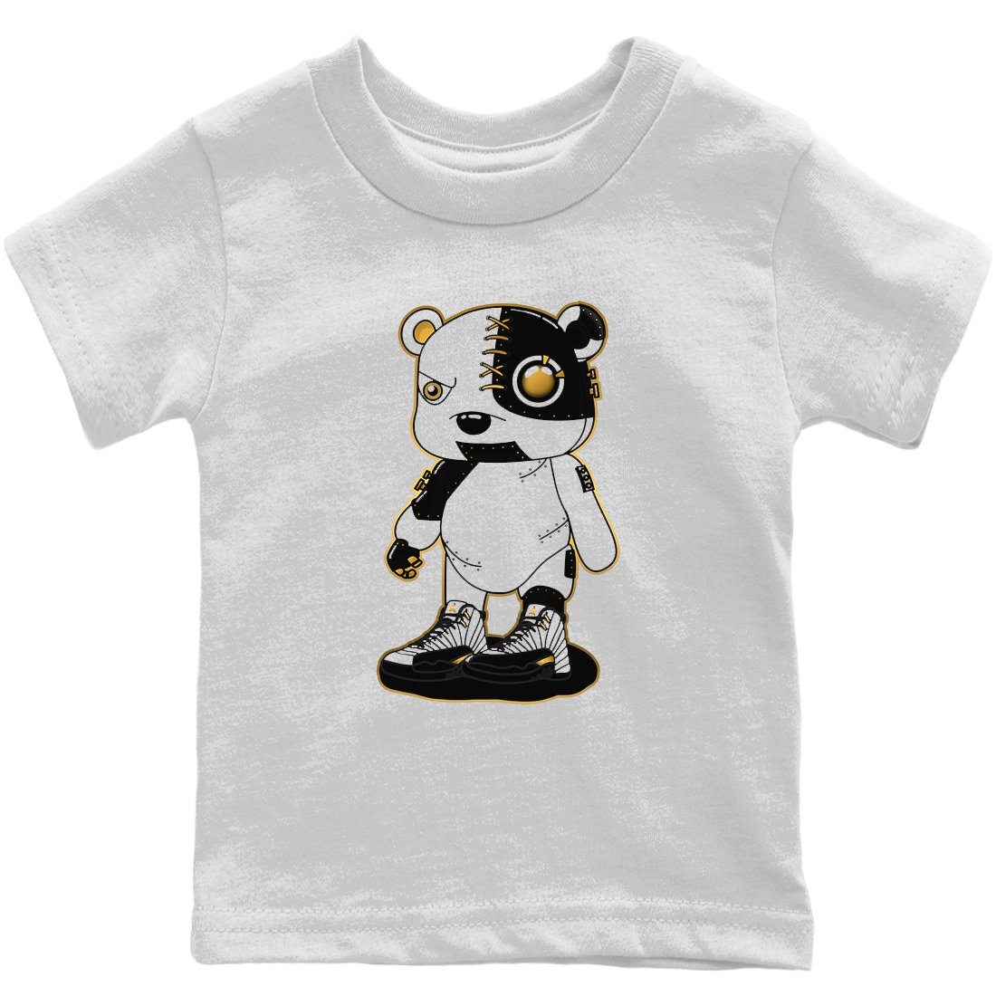 Jordan 12 Royalty Sneaker Match Tees Cyborg Bear Sneaker Tees Jordan 12 Royalty Sneaker Release Tees Kids Shirts