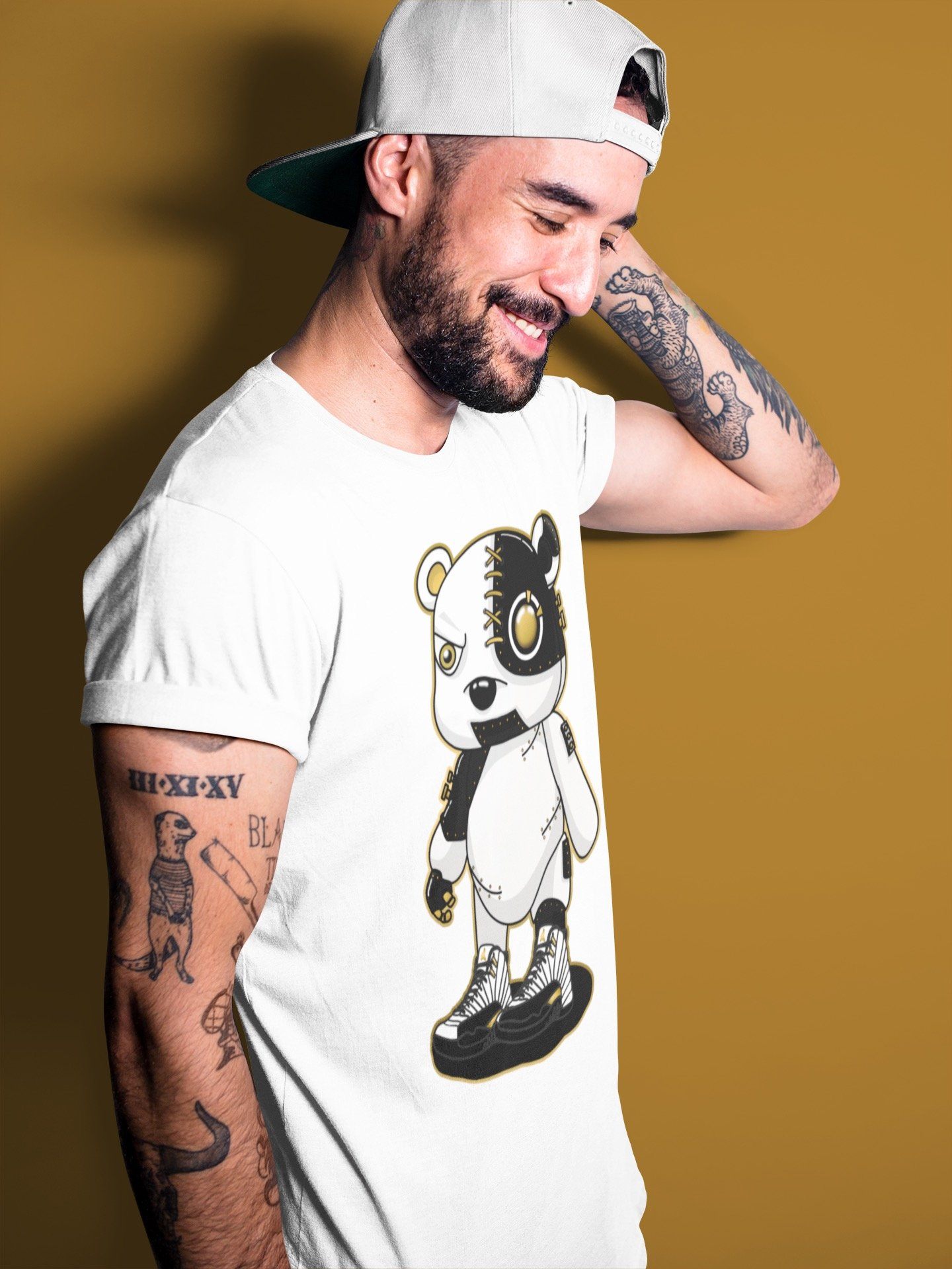 Jordan 12 Royalty Sneaker Match Tees Cyborg Bear Sneaker Tees Jordan 12 Royalty Sneaker Release Tees Unisex Shirts