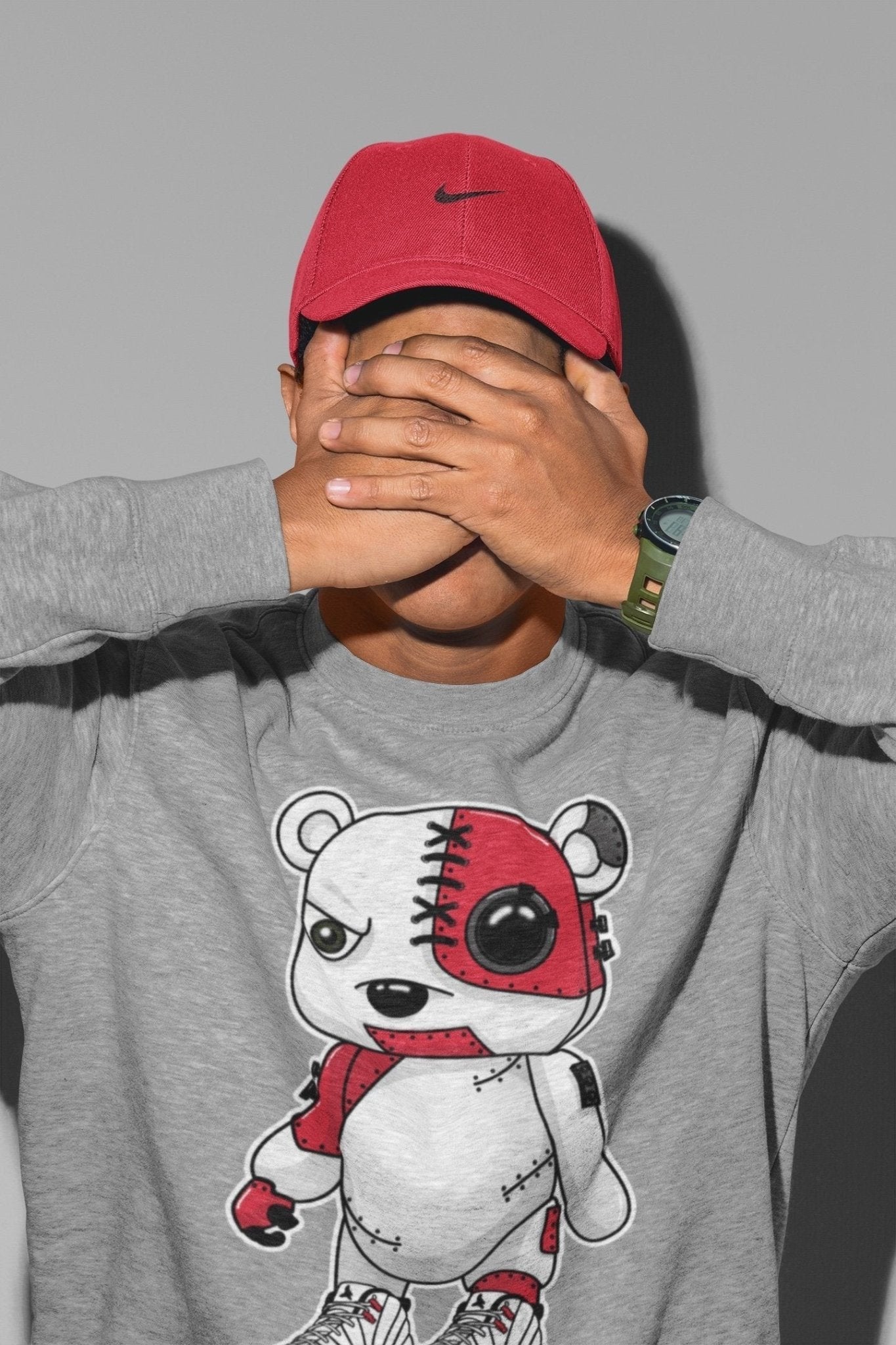 Jordan 12 Twist Sneaker Match Tees Cyborg Bear Sneaker Tees Jordan 12 Twist Sneaker Release Tees Unisex Shirts