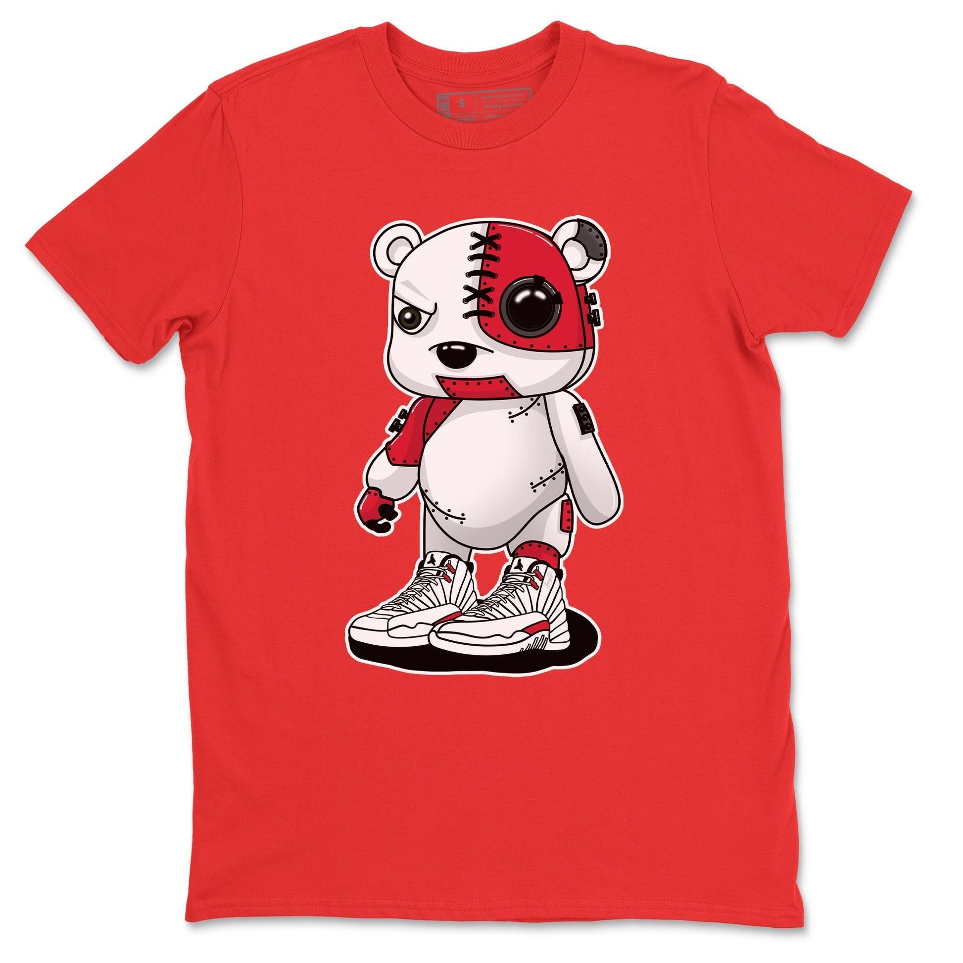 Jordan 12 Twist Sneaker Match Tees Cyborg Bear Sneaker Tees Jordan 12 Twist Sneaker Release Tees Unisex Shirts