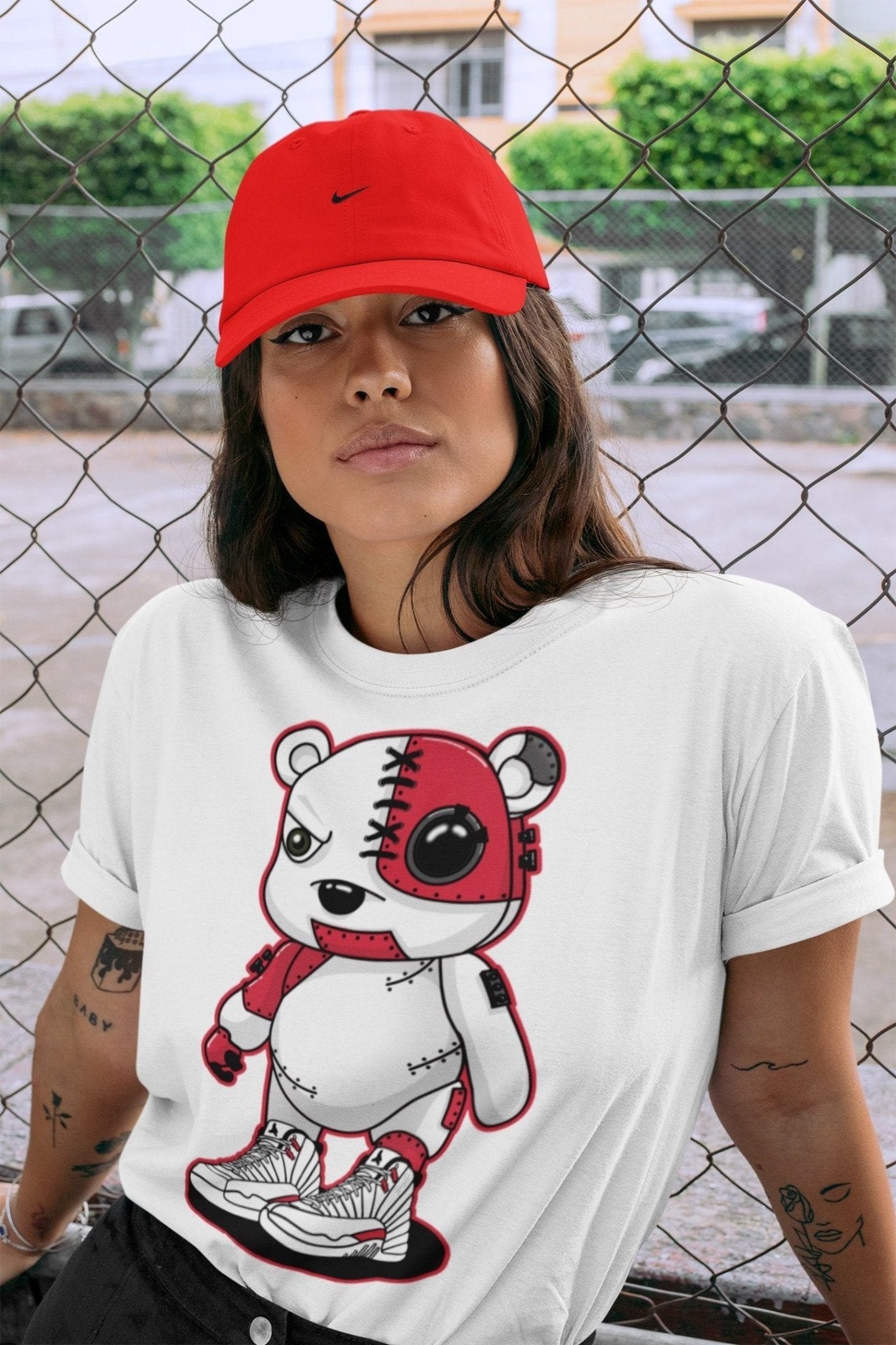 Jordan 12 Twist Sneaker Match Tees Cyborg Bear Sneaker Tees Jordan 12 Twist Sneaker Release Tees Unisex Shirts