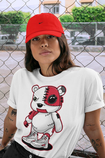 Jordan 12 Twist Sneaker Match Tees Cyborg Bear Sneaker Tees Jordan 12 Twist Sneaker Release Tees Unisex Shirts
