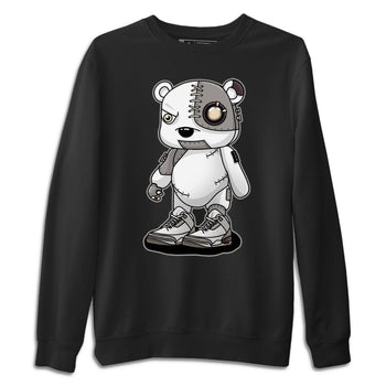 Jordan 3 A Ma Maniere Sneaker Match Tees Cyborg Bear Sneaker Tees Jordan 3 A Ma Maniere Sneaker Release Tees Unisex Shirts
