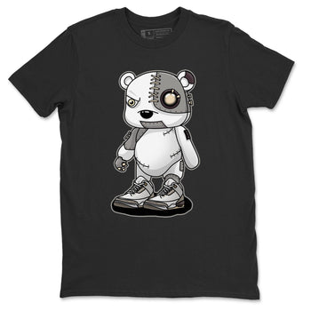 Jordan 3 A Ma Maniere Sneaker Match Tees Cyborg Bear Sneaker Tees Jordan 3 A Ma Maniere Sneaker Release Tees Unisex Shirts