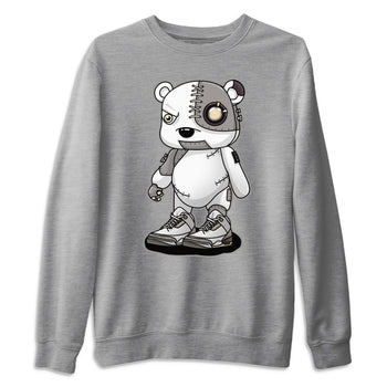 Jordan 3 A Ma Maniere Sneaker Match Tees Cyborg Bear Sneaker Tees Jordan 3 A Ma Maniere Sneaker Release Tees Unisex Shirts