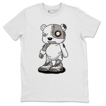 Jordan 3 A Ma Maniere Sneaker Match Tees Cyborg Bear Sneaker Tees Jordan 3 A Ma Maniere Sneaker Release Tees Unisex Shirts