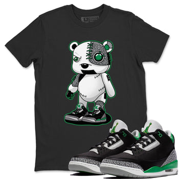 Jordan 3 Pine Green Sneaker Match Tees Cyborg Bear Sneaker Tees Jordan 3 Pine Green Sneaker Release Tees Unisex Shirts