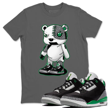 Jordan 3 Pine Green Sneaker Match Tees Cyborg Bear Sneaker Tees Jordan 3 Pine Green Sneaker Release Tees Unisex Shirts