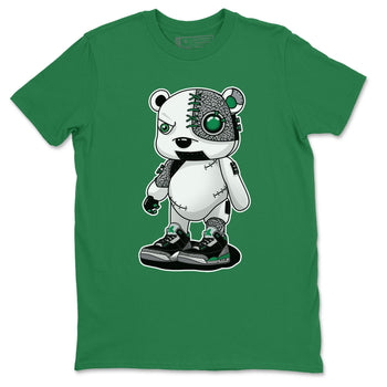 Jordan 3 Pine Green Sneaker Match Tees Cyborg Bear Sneaker Tees Jordan 3 Pine Green Sneaker Release Tees Unisex Shirts