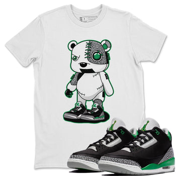 Jordan 3 Pine Green Sneaker Match Tees Cyborg Bear Sneaker Tees Jordan 3 Pine Green Sneaker Release Tees Unisex Shirts