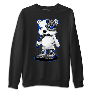 Jordan 3 Racer Blue Sneaker Match Tees Cyborg Bear Sneaker Tees Jordan 3 Racer Blue Sneaker Release Tees Unisex Shirts