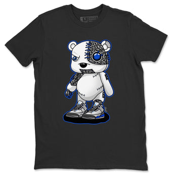 Jordan 3 Racer Blue Sneaker Match Tees Cyborg Bear Sneaker Tees Jordan 3 Racer Blue Sneaker Release Tees Unisex Shirts