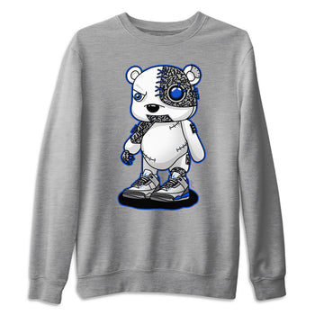 Jordan 3 Racer Blue Sneaker Match Tees Cyborg Bear Sneaker Tees Jordan 3 Racer Blue Sneaker Release Tees Unisex Shirts