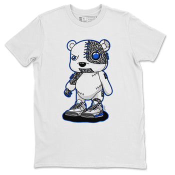 Jordan 3 Racer Blue Sneaker Match Tees Cyborg Bear Sneaker Tees Jordan 3 Racer Blue Sneaker Release Tees Unisex Shirts